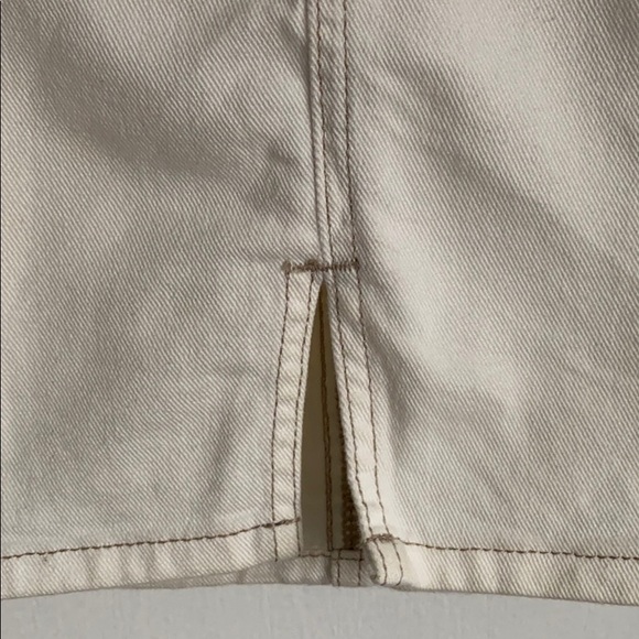 & Other Stories White Denim Skirt Size 29 - Picture 6 of 12
